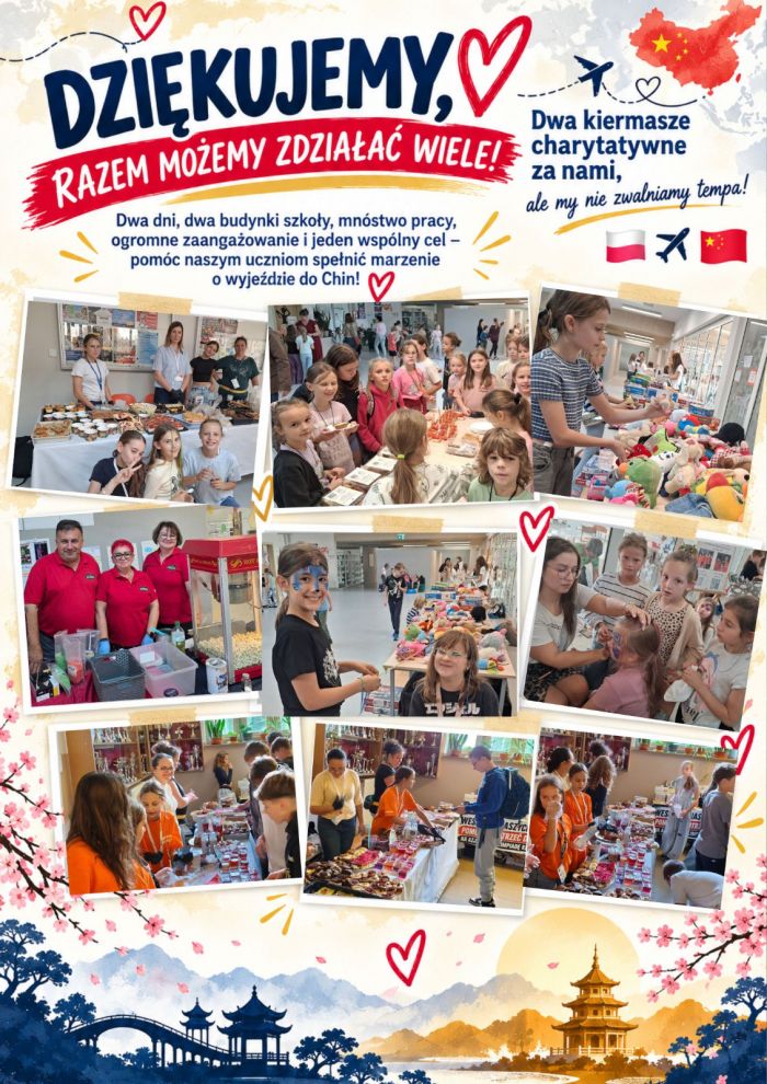 RAZEM MOŻEMY ZDZIAŁAĆ WIELE! Dwa kiermasze charytatywne za nami, ale my nie zwalniamy tempa!